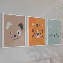 Kit Quadros Decorativos Infantil III