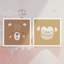Kit Quadros Decorativos Infantil II